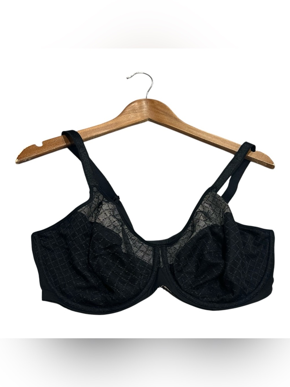 Chantelle Easy Feel Bra 38DD Norah Chic Black Lace Underwire NWT $88 C16M1C Soft